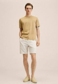 Mango CHECK - Shorts - Vit | Herren