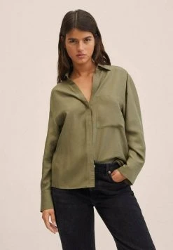 Mango LIMONE - Hemdbluse - Khaki | Damen
