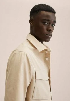 Mango Leichte Jacke - Beige | Herren -Mango Populaire Boutique 3b9287246da2459da44378517a745251