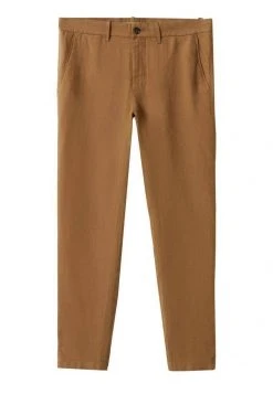 Mango Herren OYSTER - Chino - Tobacco Braun -Mango Populaire Boutique 3ba075321e1b4636a71245bf5e34ca5e