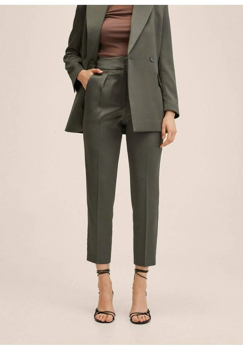 Mango PINA A - Stoffhose - Green | Damen 3 Mango PINA A - Stoffhose - Green | Damen