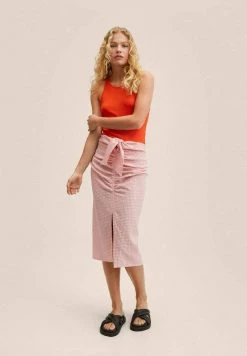 Mango SIENNA - Bleistiftrock - Pink | Damen -Mango Populaire Boutique 3c557be9477741359333486bbf4ebda3