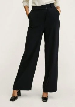 Mango Stoffhose - Noir | Damen