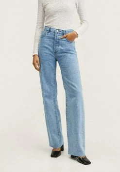 Mango Damen NORA - Flared Jeans - Mittelblau -Mango Populaire Boutique 3cff29b0b5b74e1685197efa1424052b