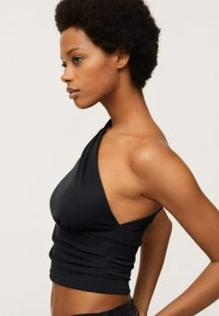 Mango MACU - Top - Black | Damen -Mango Populaire Boutique 3d2ed876e34b46078c304e950caa64a2