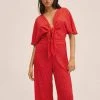 Mango SAUSA - Jumpsuit - Red | Damen 1 Mango SAUSA - Jumpsuit - Red | Damen -Mango Populaire Boutique 3d40bf39da4d439bbe557d1d21d417e3