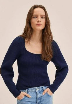 Mango ALEXA - Strickpullover - Dark Navy | Damen