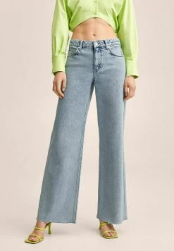 Mango AGNES - Flared Jeans - Bleu Clair | Damen