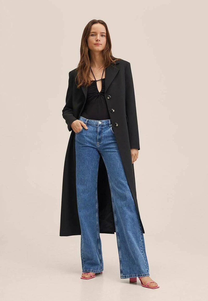 Mango POCION - Klassischer Mantel - Schwarz | Damen 3 Mango POCION - Klassischer Mantel - Schwarz | Damen