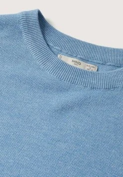 Mango ANDREW - T-Shirt Basic - Bleu Ciel | Herren -Mango Populaire Boutique 3e7602f7caa14135a395360fd4924d2b