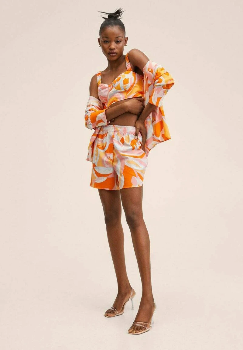 Mango PUC - Shorts - Orange | Damen 7 Mango PUC - Shorts - Orange | Damen – Bild 5