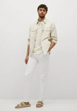 Mango JAN - Jeans Slim Fit - Blanco | Herren -Mango Populaire Boutique 3e828caf86fd4cb38dba2c7477c0fa33