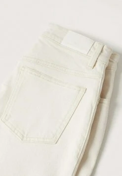 Mango Damen NEWMOM - Jeans Slim Fit - Cremeweiß -Mango Populaire Boutique 3e858426afb345238b29bd1d48ee162b