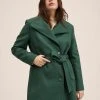 Mango Klassischer Mantel - Groen | Damen -Mango Populaire Boutique 3ef87423b2b949c898c078df70657f57