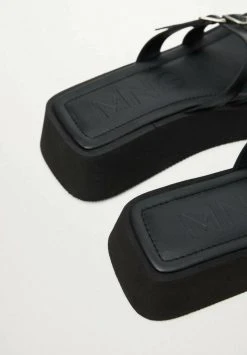 Mango NICE - Zehentrenner - Zwart | Damen -Mango Populaire Boutique 3f4c42ea513b4cc9a1629f9aab379074