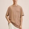 Mango FRANCIS-I - T-Shirt Print - Marron | Herren -Mango Populaire Boutique 3f568f7127da40f4be2b47575bfde509