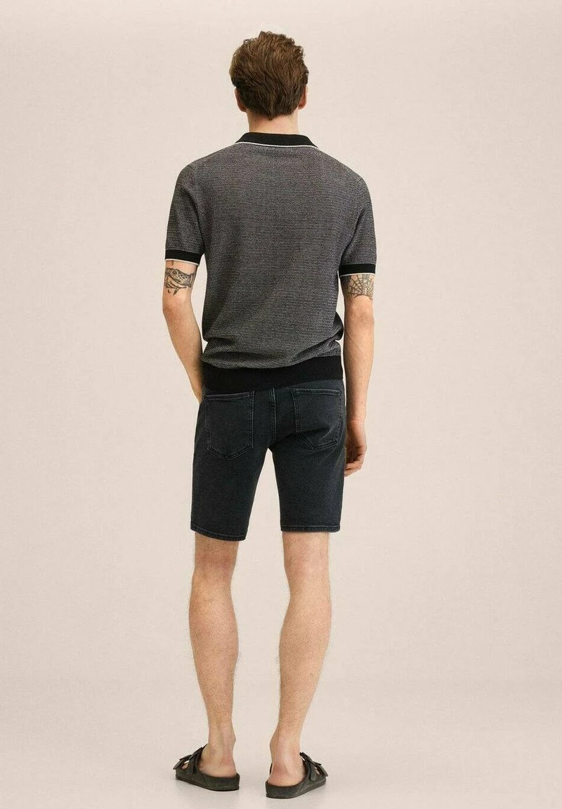 Mango JAROD - Jeans Shorts - Black Denim | Herren 5 Mango JAROD - Jeans Shorts - Black Denim | Herren – Bild 3