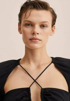 Mango MALENA - Cocktailkleid/festliches Kleid - Noir | Damen -Mango Populaire Boutique 401aed2c851445fca195f092ca7c2df2