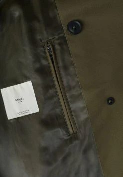 Mango Herren TANGO - Trenchcoat - Grön -Mango Populaire Boutique 407e482f73d24f6a819a8507a923ce62
