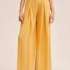 Mango ANUSKA - Stoffhose - Geel | Damen -Mango Populaire Boutique 408b6cc315414196bd9de4155c7cffa5