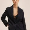 Mango CHRISTY - Blazer - Noir | Damen -Mango Populaire Boutique 40c024f0674440899d87accd7150b07b