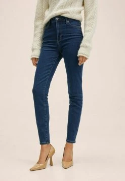 Mango Jeans Slim Fit - Dunkelblau | Damen