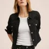 Mango VICKY - Übergangsjacke - Black Denim | Damen -Mango Populaire Boutique 40dc1d185ae7435db63b726711832be3
