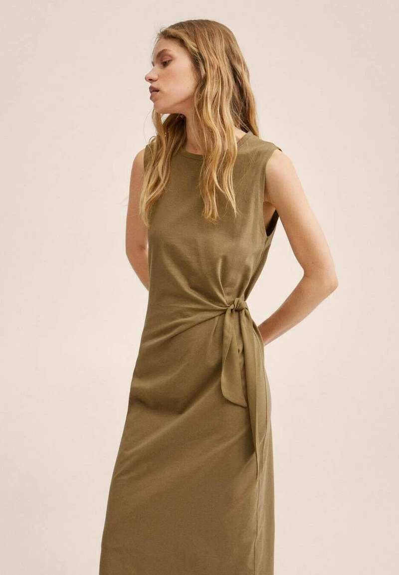 Mango FERTI - Etuikleid - Khaki | Damen 5 Mango FERTI - Etuikleid - Khaki | Damen – Bild 3
