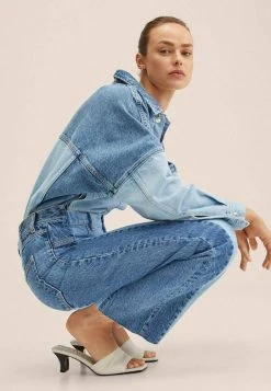 Mango VIBEKE - Jeans Straight Leg - Mittelblau | Damen -Mango Populaire Boutique 4151da34203e4d2889c0fa08716db71d