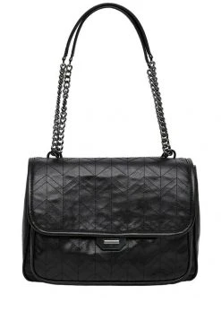 Mango Damen Handtasche - Schwarz