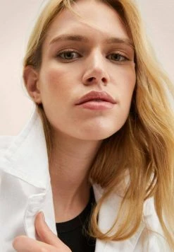 Mango VICKY - Jeansjacke - White | Damen -Mango Populaire Boutique 41803e3a5d2f45c29583726fe66739d2