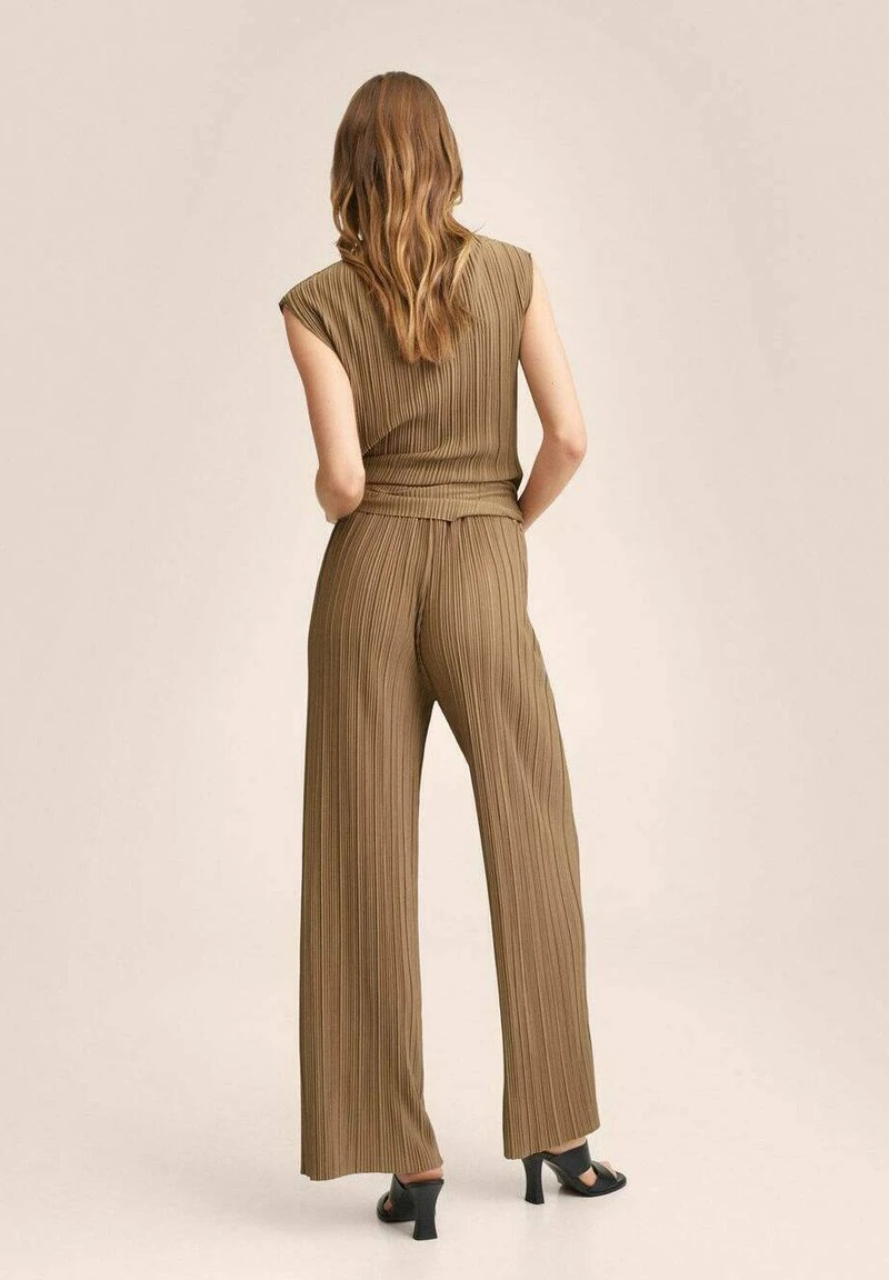 Mango Damen JUNGLA A - Stoffhose - Marrone Medio 5 Mango Damen JUNGLA A - Stoffhose - Marrone Medio – Bild 3
