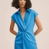 Mango JERO - Freizeitkleid - Blauw | Damen -Mango Populaire Boutique 42779c82915348f391d07afb5f0ca513