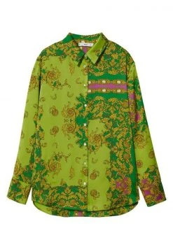 Mango GIAN - Hemdbluse - Verde | Damen -Mango Populaire Boutique 4356d538787545efa73933fe8c5712aa