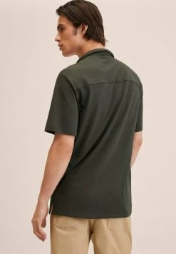 Mango BONHEUR - Hemd - Kaki | Herren -Mango Populaire Boutique 43d68fce316a479fbe02565c16e11e58