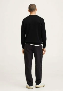 Mango WILLYV - Strickpullover - Schwarz | Herren -Mango Populaire Boutique 45e19856897f41beb198a95a0abb4d42