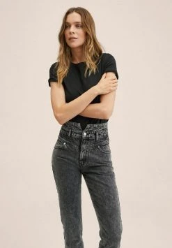 Mango JULIA - Jeans Straight Leg - Gris | Damen -Mango Populaire Boutique 462c985d3c0447e78a6beda60546e40d