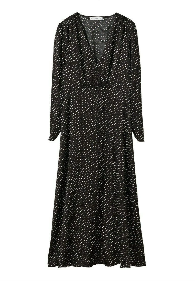 Mango Blusenkleid - Noir | Damen 8 Mango Blusenkleid - Noir | Damen – Bild 6