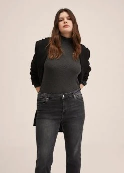 Mango ISA - Jeans Slim Fit - Open Grey | Damen -Mango Populaire Boutique 466943ed0f2b45c2a794aca4fb311d64