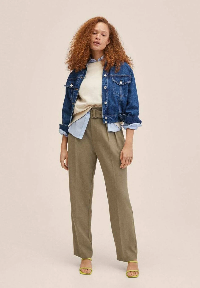 Mango DANDY - Stoffhose - Khaki | Damen 4 Mango DANDY - Stoffhose - Khaki | Damen – Bild 2