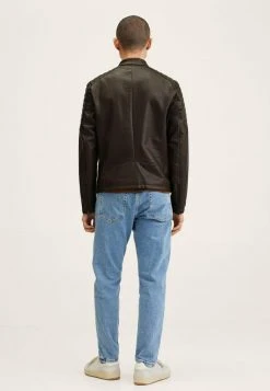 Mango JOSENO1 - Kunstlederjacke - Kognac | Herren -Mango Populaire Boutique 468e5f8f054d492e9224d2db73cbb468