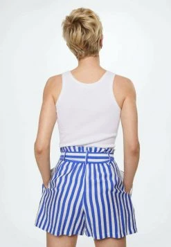 Mango ANA - Shorts - Blau | Damen -Mango Populaire Boutique 46a49f18d36746e98455d20c401b5415