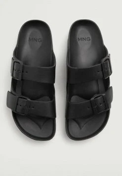 Mango BIORUB - Badesandale - Noir | Herren -Mango Populaire Boutique 47716cbeb0fe40f78f556b8f0e446780
