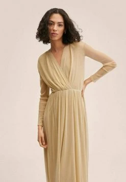 Mango BREEZE - Maxikleid - Gold | Damen -Mango Populaire Boutique 478af397d75e420cb5f50cc0a6942af4