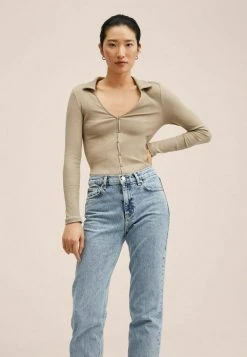 Mango CHARLOTE - Strickjacke - Sand | Damen