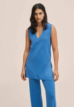 Mango CARLOTA - Strickpullover - Hemelsblauw | Damen