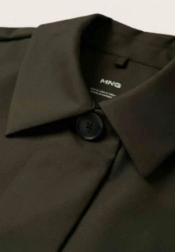 Mango Damen RUBBER - Klassischer Mantel - Khaki -Mango Populaire Boutique 48da174586e44ec58b83e3a69b4458ac