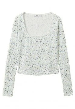 Mango Damen FLEUR - Langarmshirt - Blauw -Mango Populaire Boutique 495462a6b1d04ffe90914c8d524b9c26