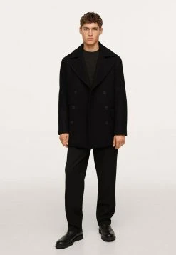 Mango LIVORNO - Kurzmantel - Black | Herren -Mango Populaire Boutique 4b056c3d239d4fe88adc31843ad9a23e