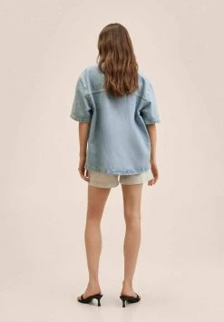 Mango ALESSIA - Hemdbluse - Bleu Moyen | Damen 10 Mango ALESSIA - Hemdbluse - Bleu Moyen | Damen -Mango Populaire Boutique 4b4cdf39c33144f698dec3232c7ffbeb